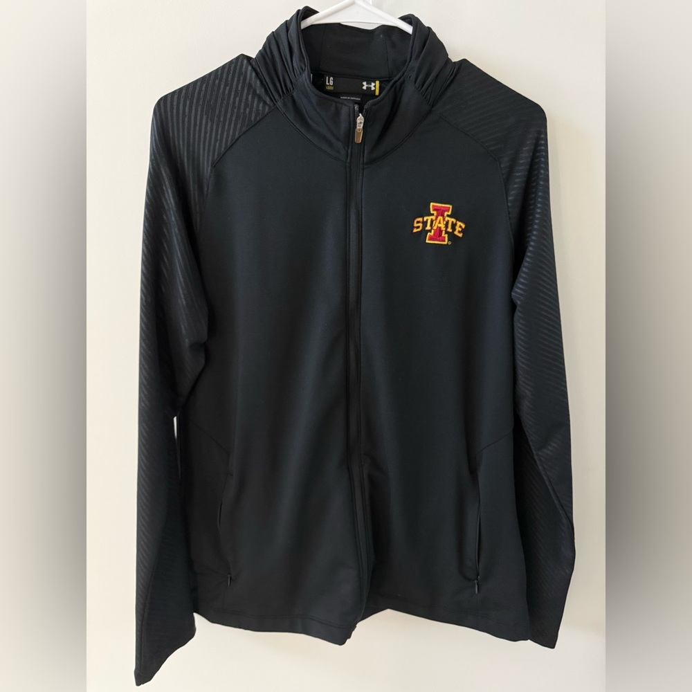 Under Armour lightweight jacket with Iowa State Logo